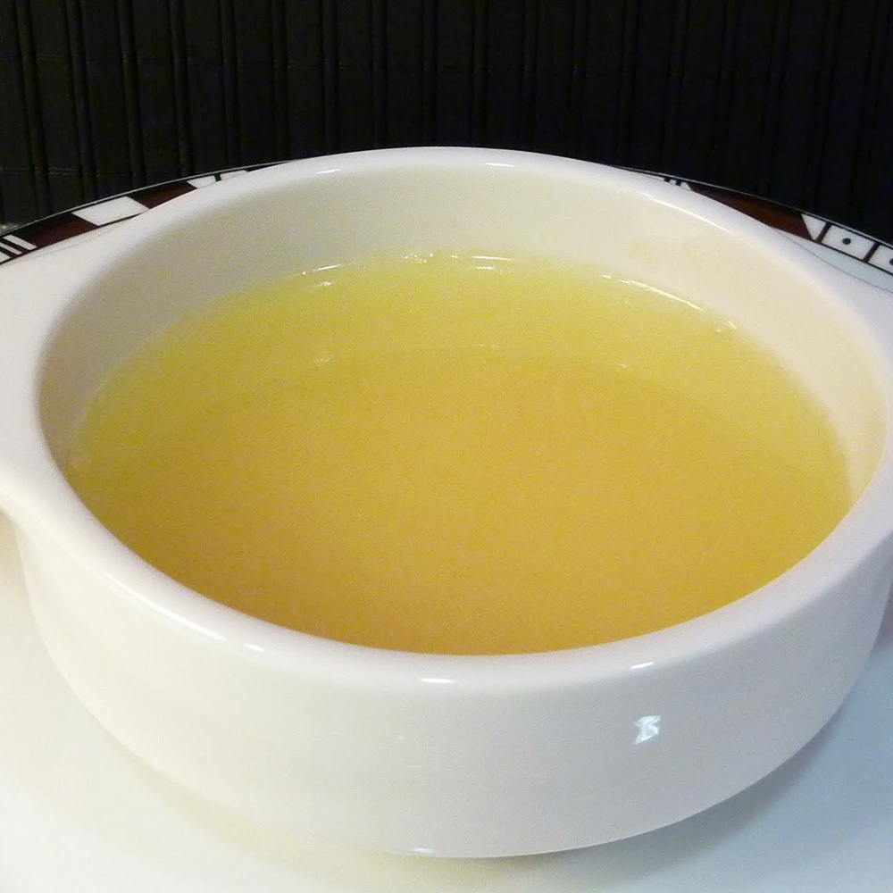 Defatted consomme: a vital weapon against anxiety