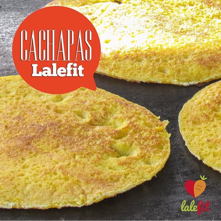 Cachapas saludables lalefit