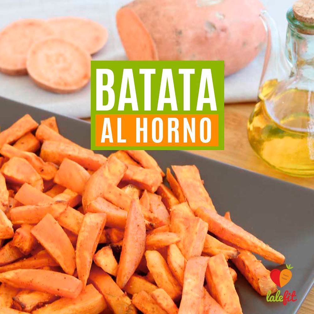 Tiras de batata / boniato horneadas o en air fryer